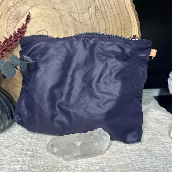 MZ Wallace Purple Nylon Pouch Cosmetic Bag - Picture 2 of 7